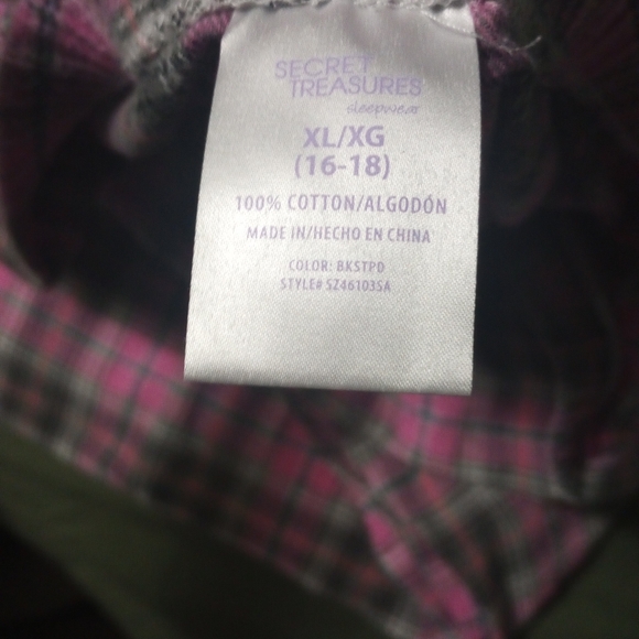 Women's plaid xl pajama pant - Picture 2 of 2